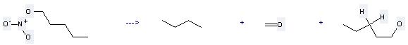 Amyl nitrate can be prepared by 1-nitrooxy-pentane.